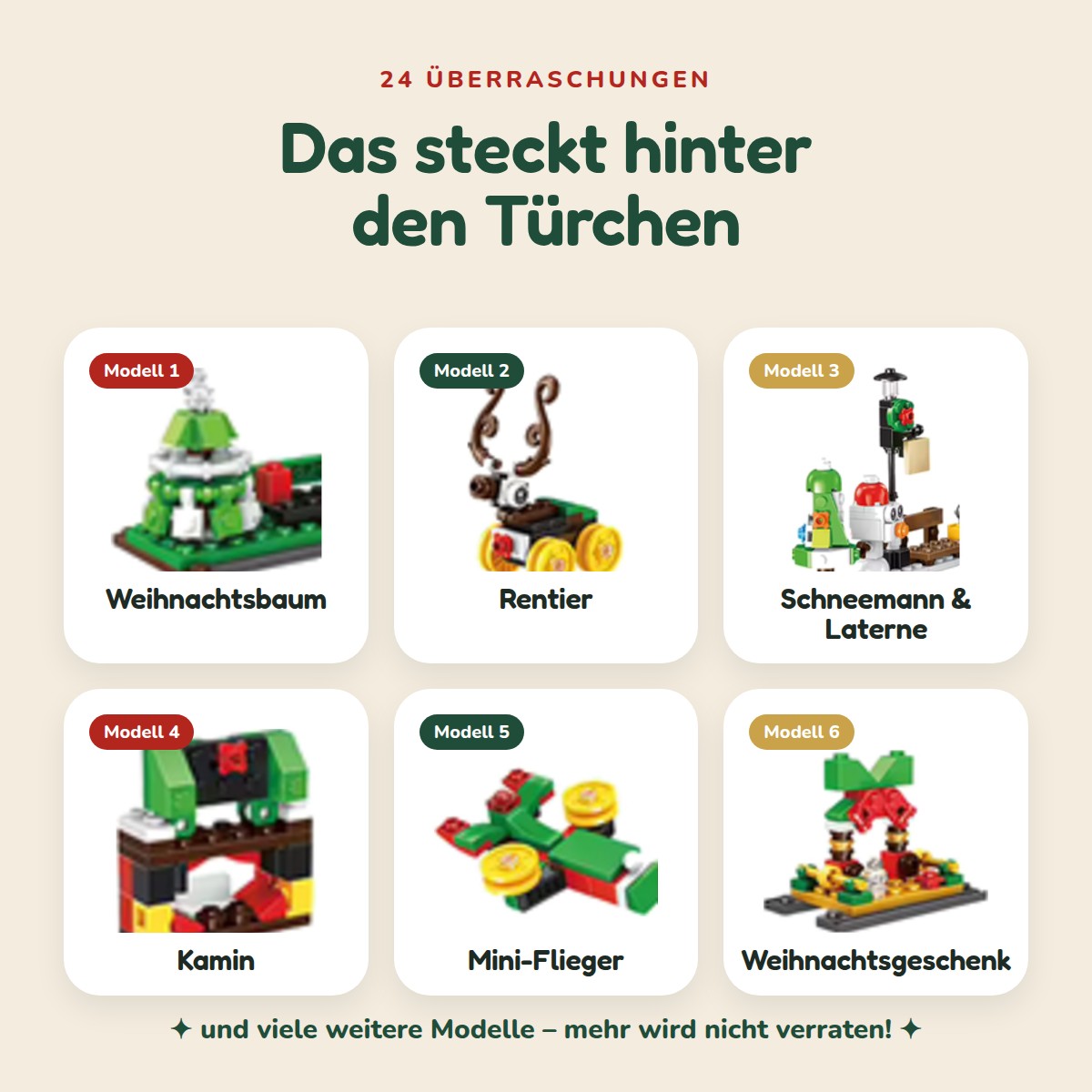 Adventskalender Weihnachtszug