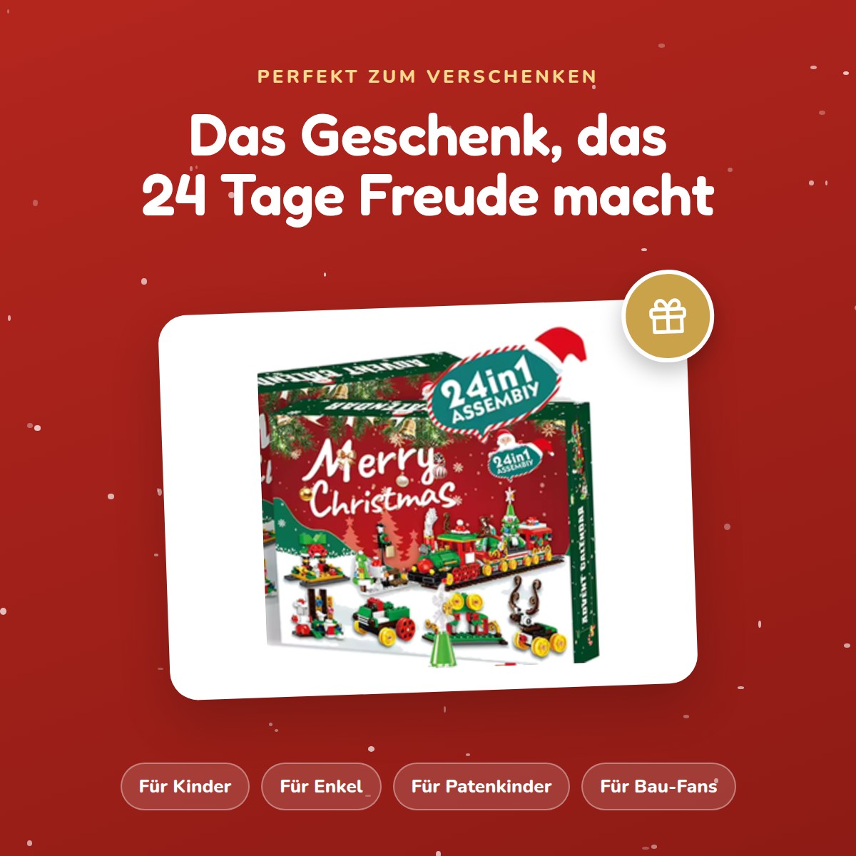 Adventskalender Weihnachtszug